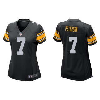 Women's Pittsburgh Steelers Patrick Peterson Black Game Jersey