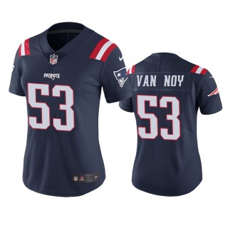 Women's New England Patriots Kyle Van Noy Navy Color Rush Limited Jersey