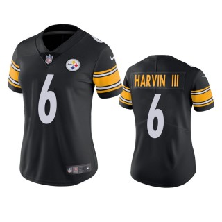Pittsburgh Steelers Pressley Harvin III Black Vapor Limited Jersey