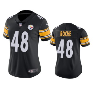 Pittsburgh Steelers Quincy Roche Black Vapor Limited Jersey