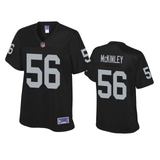 Las Vegas Raiders Takkarist McKinley Black Pro Line Jersey - Women's