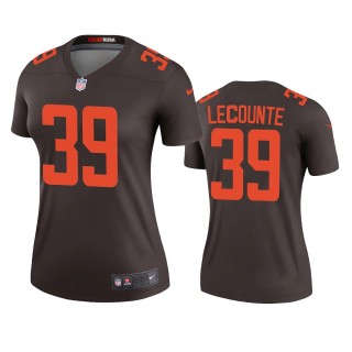 Cleveland Browns Richard LeCounte Brown Alternate Legend Jersey - Women's