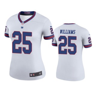 New York Giants Rodarius Williams White Color Rush Legend Jersey - Women's