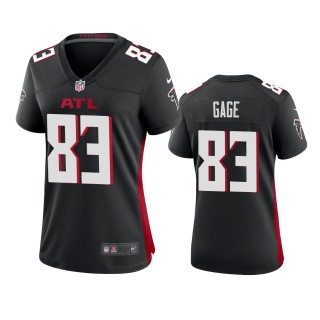 Women's Atlanta Falcons Russell Gage Black Game Jersey