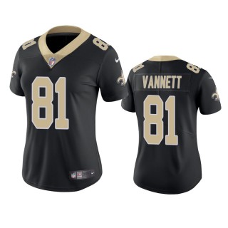 New Orleans Saints Nick Vannett Black Vapor Limited Jersey