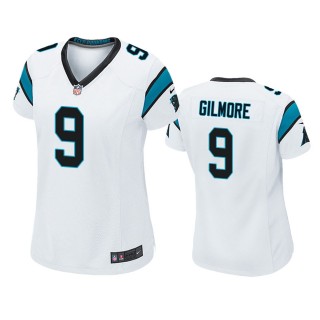Women Panthers Stephon Gilmore White Game Jersey