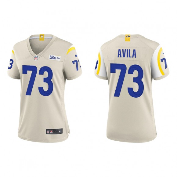 Women's Steve Avila Bone 2023 NFL Draft Game Jersey