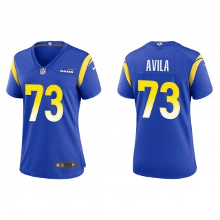 Women's Steve Avila Royal 2023 NFL Draft Game Jersey