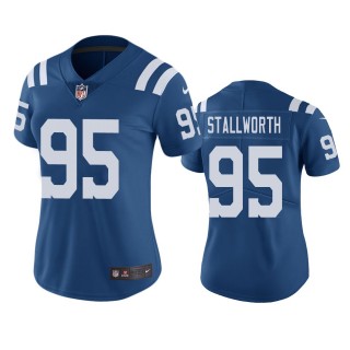 Women's Indianapolis Colts Taylor Stallworth Royal Color Rush Limited Jersey