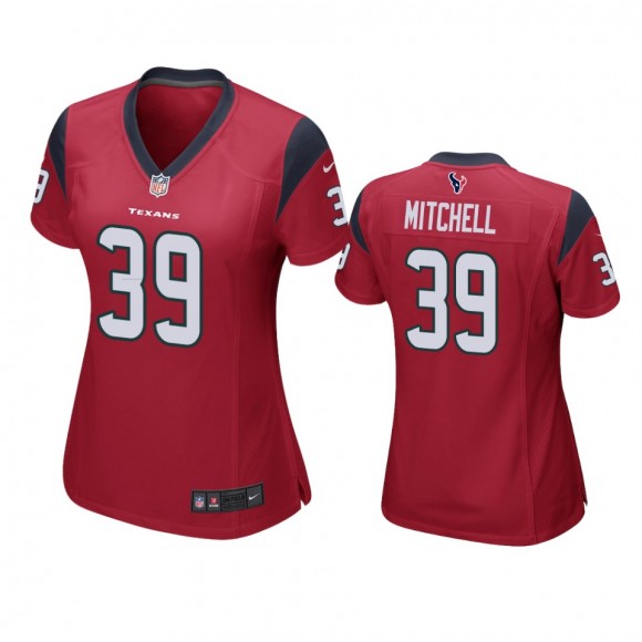 Women's Houston Texans Terrance Mitchell Red Game Jersey