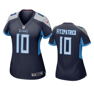 Women's Tennessee Titans Dez Fitzpatrick Navy Game Jersey