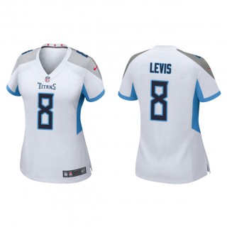 Women's Will Levis White 2023 NFL Draft Game Jersey