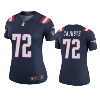 New England Patriots Yodny Cajuste Navy Color Rush Legend Jersey - Women's