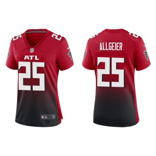 Women's Falcons Tyler Allgeier Red Alternate Game Jersey