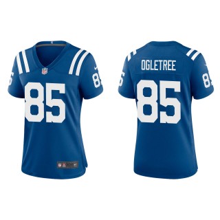 Women's Colts Andrew Ogletree Royal Game Jersey