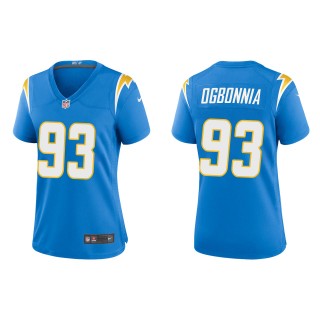 Women's Chargers Otito Ogbonnia Powder Blue Game Jersey