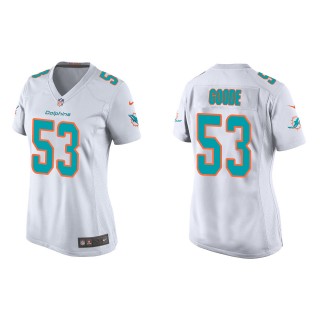 Women's Dolphins Cameron Goode White Game Jersey