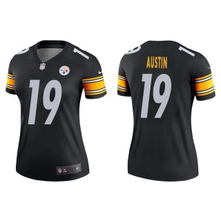 Women's Steelers Calvin Austin Black Legend Jersey
