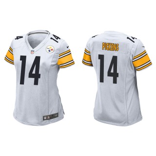 Women's Steelers George Pickens White Game Jersey
