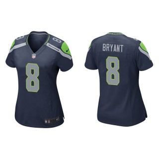 Women's Seahawks Coby Bryant Navy Game Jersey