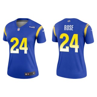 Women's Los Angeles Rams A.J. Rose Royal Legend Jersey