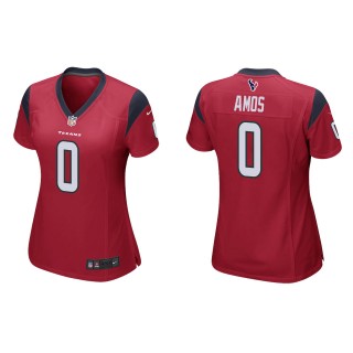 Women's Texans Adrian Amos Red Game Jersey