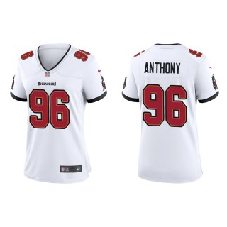 Women's Buccaneers Andre Anthony White 2022 NFL Draft Game Jersey