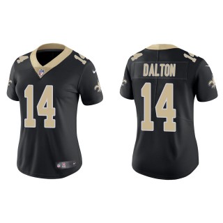 Women's New Orleans Saints Andy Dalton Black Vapor Limited Jersey