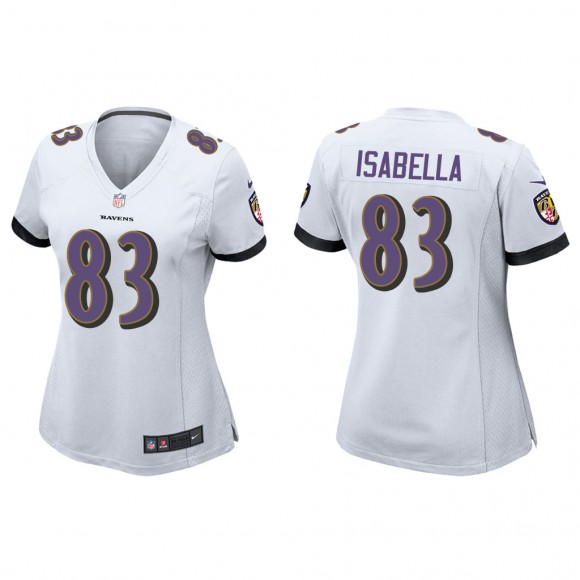 Women's Andy Isabella White Game Jersey