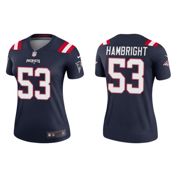 Women's Patriots Arlington Hambright Navy Legend Jersey