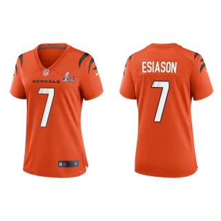 Women's Super Bowl LVI Boomer Esiason Bengals Orange Game Jersey