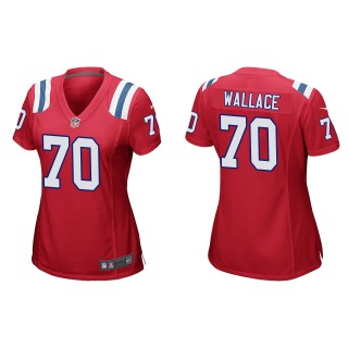 Women's Patriots Caedan Wallace Red Game Jersey