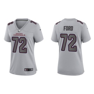 Women's Arizona Cardinals Cody Ford Gray Atmosphere Fashion Game Jersey