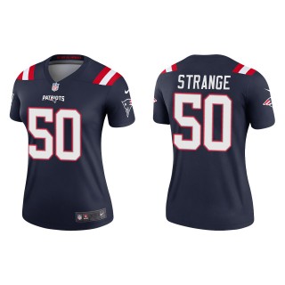 Women's Patriots Cole Strange Navy 2022 NFL Draft Legend Jersey