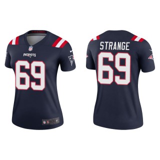 Women's New England Patriots Cole Strange Navy Legend Jersey