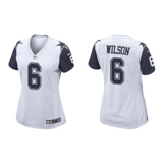 Women's Dallas Cowboys Donovan Wilson White Alternate Game Jersey