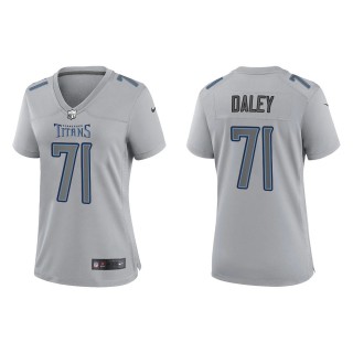 Women's Tennessee Titans Dennis Daley Gray Atmosphere Fashion Game Jersey