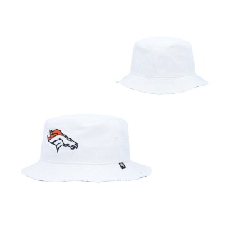 Women's Denver Broncos '47 White Highgrove Bucket Hat