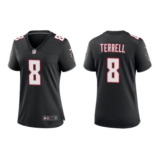 A.J. Terrell Jersey Women's Falcons Black Throwback Game