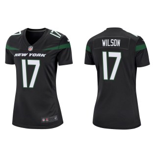 Women's Jets Garrett Wilson Black 2022 NFL Draft Game Jersey