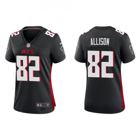 Women's Atlanta Falcons Geronimo Allison Black Game Jersey