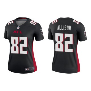 Women's Atlanta Falcons Geronimo Allison Black Legend Jersey