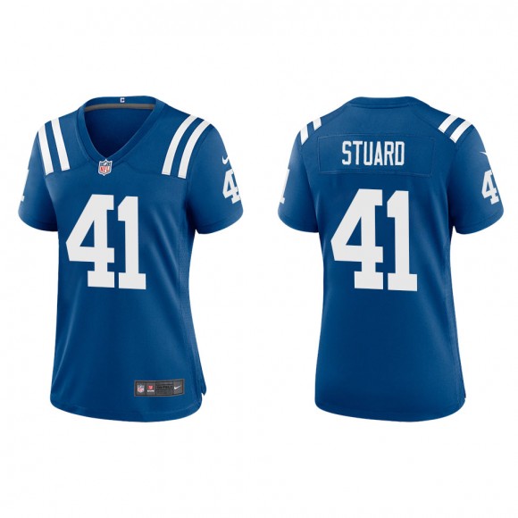 Women's Indianapolis Colts Grant Stuard Royal Game Jersey