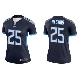 Women's Tennessee Titans Hassan Haskins Navy Legend Jersey