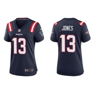 Women's New England Patriots Jack Jones Navy Game Jersey