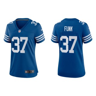 Women's Indianapolis Colts Jake Funk Royal Alternate Game Jersey