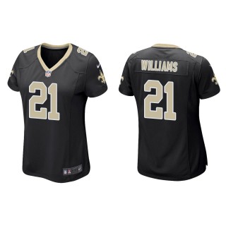 Women's Jamaal Williams New Orleans Saints Black Game Jersey