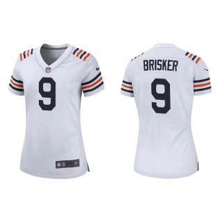 Women's Jaquan Brisker Chicago Bears White Classic Game Jersey
