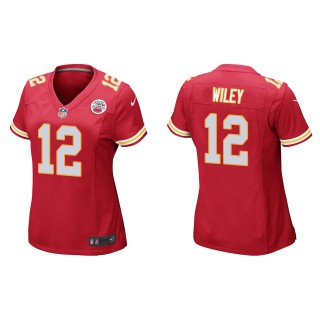 Women's Chiefs Jared Wiley Red Game Jersey
