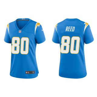 Women's Los Angeles Chargers Joe Reed Powder Blue Game Jersey